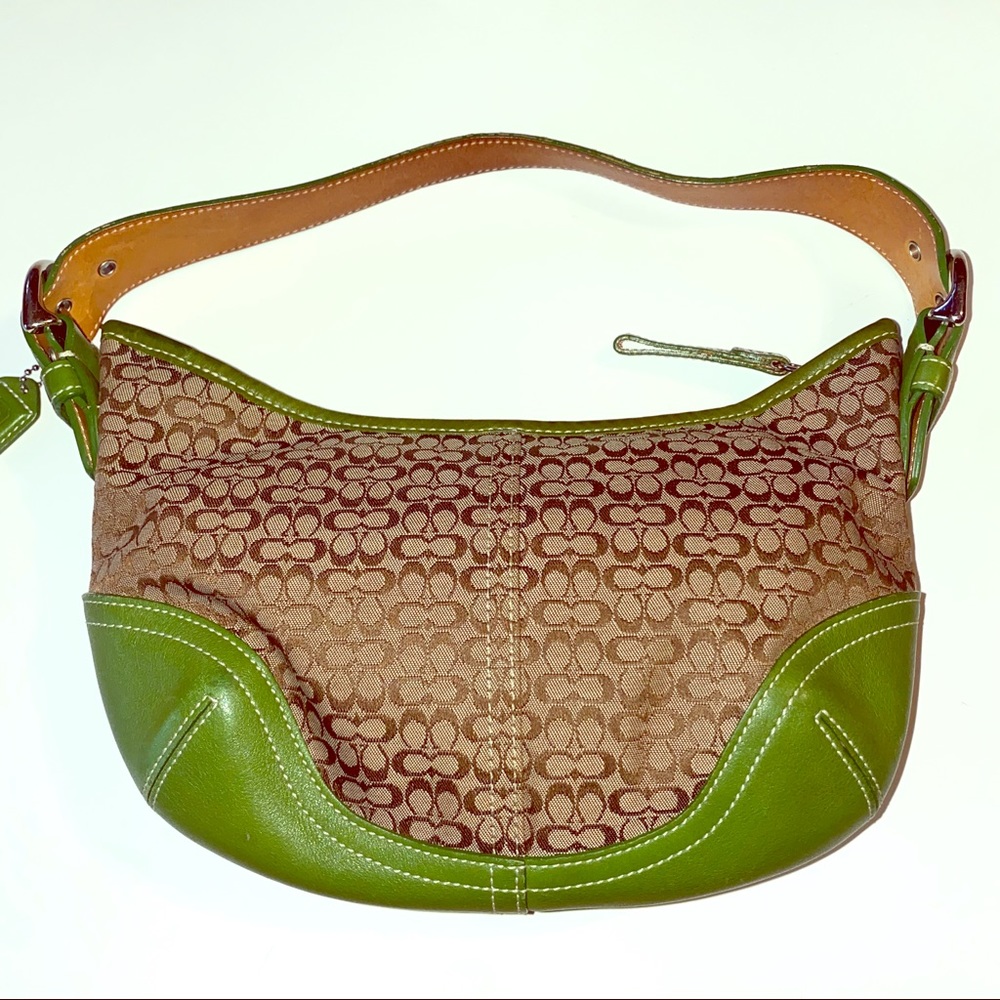 Coach Signature Hobo Shoulder Bag